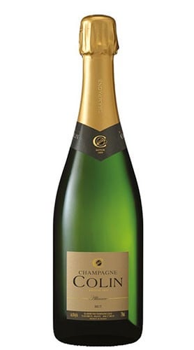 “Cuvée Alliance” Champagne AOC Brut champagne COLIN 3 Lt Box di Legno