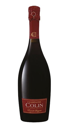 “ Rosé de Saignée 1er Cru” Champagne AOC Brut Millesime champagne COLIN 2012 con Confezione
