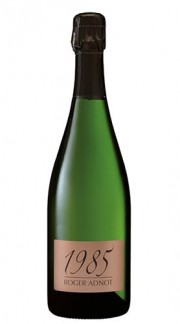 “Cuvée Roger Adnot 1er Cru” Champagne AOC Millesime Extra Brut champagne COLIN 1985 con Confezione