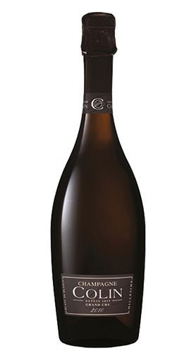 “Cuvée Grand Cru” Champagne AOC Brut Millesime Blanc de Blancs champagne COLIN 2011