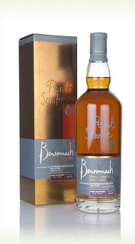 Whisky "Peat Smoke" Sherry Cask Strenght Benromach 2010 70 Cl con Confezione
