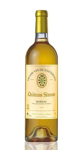 Grand Vin de Sauternes Barsac AOC CHATEAU SIMON 2015 37.5 Cl