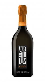 "Akelum" Asolo Prosecco Superiore DOCG Spumante Extra Dry Andreola