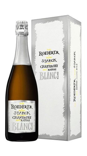 Champagne Brut Nature Louis Roederer & Philippe Starck 2012 con confezione