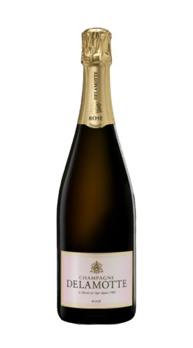 Champagne Brut Rosè Delamotte con confezione