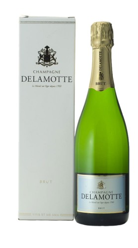 Champagne Brut Delamotte con confezione