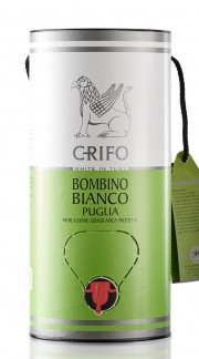 Bombino Bianco Puglia IGP Crifo 2020 - White Edition Bag in Tube 3 litri
