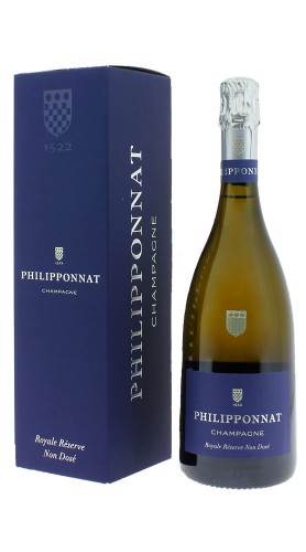Champagne Pas Dosé Royale Reserve Philipponnat con confezione