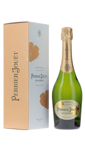 "Grand Brut" Champagne Brut Perrier-Jouet con Confezione