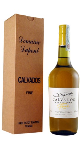 Calvados "Fine" Domaine Dupont 2 anni 70 cl Con Confezione