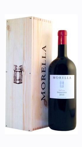 "Old Vines" Primitivo Salento IGP Morella 2015 MAGNUM in Box di Legno