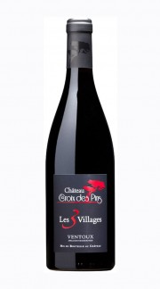 "Le Trois Villages Rouge" Ventoux AOP Chateau La Croix des Pins 2018