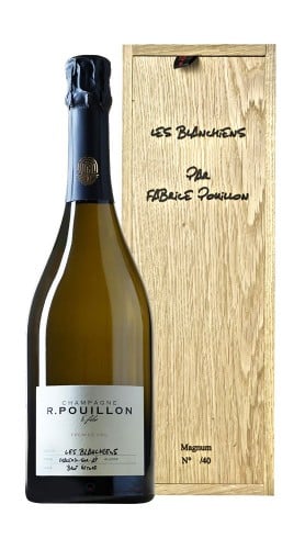 "Les Blanchiens" Champagne 1er Cru Roger Pouillon 2012 Magnum con Box di Legno