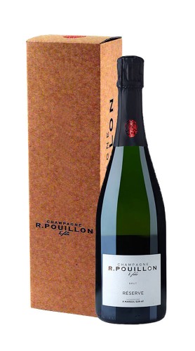"Reserve" Champagne Brut Roger Pouillon con confezione