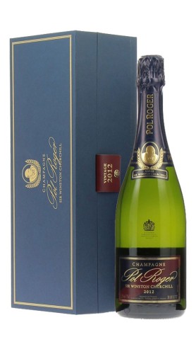 "Sir Winston Churchill" Champagne AOC Brut Pol Roger 2012 con Confezione