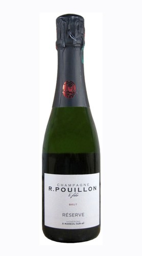"Reserve" Champagne Brut Roger Pouillon 37.5 cl - MEZZA BOTTIGLIA