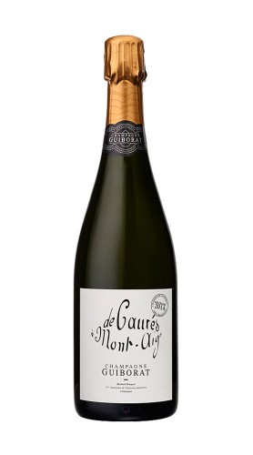 "De Caures a Mont-Aigu" Champagne Extra Brut Grand Cru Guiborat 2014