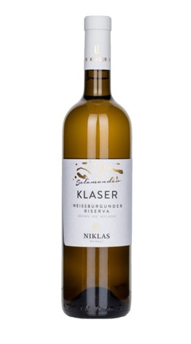 "KLASER Salamander" Pinot Bianco Alto Adige Riserva Doc Weingut Niklas 2018