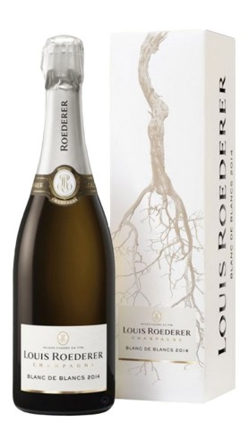Champagne Brut Blanc de Blancs Louis Roederer 2014 con confezione