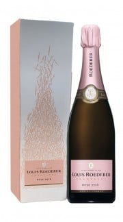 Champagne Rosé Millèsimè Louis Roederer 2015 with packaging