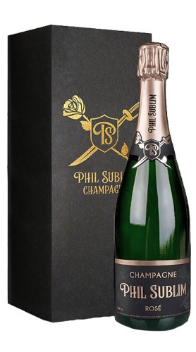 Champagne Rosé Phil Sublim - Astucciato