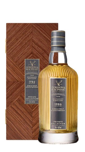 Whisky Private Collection 1986 Miltonduff Distillery Gordon & Macphail con astuccio