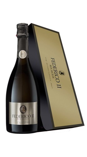 "Federico II" Metodo Classico Brut Millesimato Milazzo 2015 Astucciato