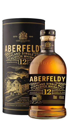 Scotch Whisky Single Malt 12 Anni Aberfeldy 70 cl con Confezione