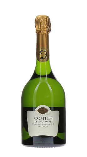 Champagne Brut Comtes de Champagne Blans de Blancs Taittinger 2011 con confezione