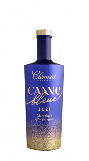 "Canne Bleue" Rhum Blanc Agricole Clément Rhum 2021 70cl