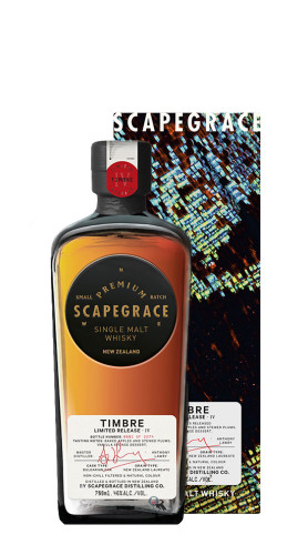 Whisky "Timbre" Single Malt Scapegrace 70cl con confezione