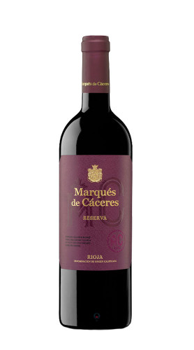"Reserva" Rioja DOCa Marqués de Cáceres 2017