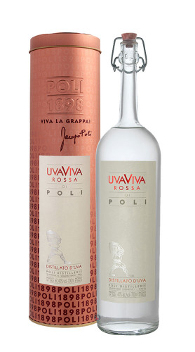 Liquore "Uva viva rossa" Poli Jacopo 70 cl ASTUCCIATA