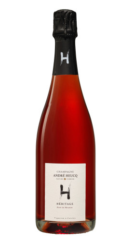 Champagne 'Heritage' Rose de Meunier André Heucq