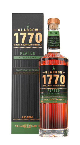 Whisky Glasgow 1770 Peated Single Malt Glasgow Distillery