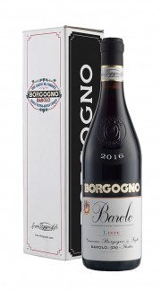 Barolo DOCG Liste Borgogno 2018 con confezione