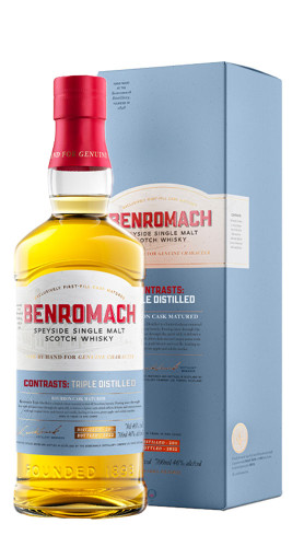 Whisky Single Malt “Triple Distilled” Benromach 2009 70 Cl