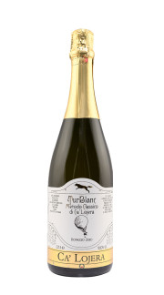 'Tur Blanc Ca' Lojera Belle' Méthode Classique Vin Mousseux Dosage Zéro Ca' Lojera 2016