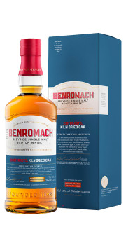 Whisky Virgin Oak Kiln Dried 2012 Benromach con confezione