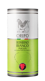 Bombino Bianco Puglia IGP Crifo 2022 - White Edition Bag in Tube 3 litri