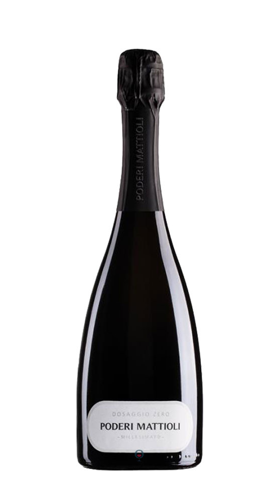 Classic Method Quality Sparkling Wine Zero Dosage Poderi Mattioli 2018