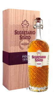 Whisky 'Segretario di Stato' Poli Jacopo in Astuccio Legno