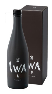 Iwa 5 Saké Shiraiwa con confezione