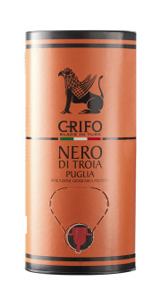 Nero di Troia Puglia IGP Crifo 2022 - Edición Naranja Bolsa en Tubo 3l