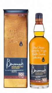 Whisky Single Malt "100° Proof" Benromach 10 Years Old 70 Cl con Confezione