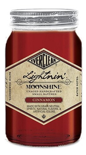 Whisky Moonshine “Cinnamon Lightnin’” Everclear 50 Cl senza Confezione