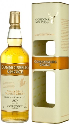 Single Malt Scotch Whisky "Connoisseurs Choice Blair Athol" Gordon & MacPhail 2007 70 cl Astucciato