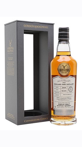 Whisky "Highland Park" Connoisseurs Choice Cask Strength GORDON & MACPHAI 2004 70 C Astuccio