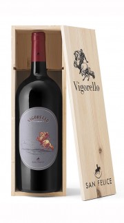 "Vigorello" Rosso Toscana IGT San Felice 2016 MAGNUM in Box di Legno