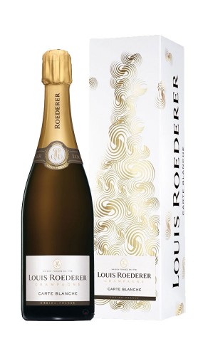 "Carte Blanche" Champagne Demi sec Louis Roederer